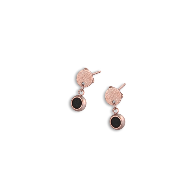 Paar Ohrringe MINÚ S, roségold
